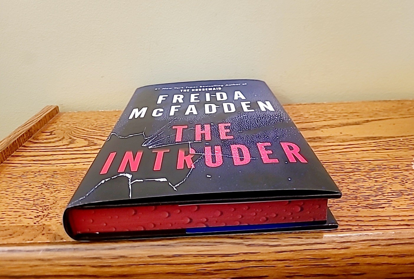 Intruder by Freida McFadden Hardcover Sprayed Edges