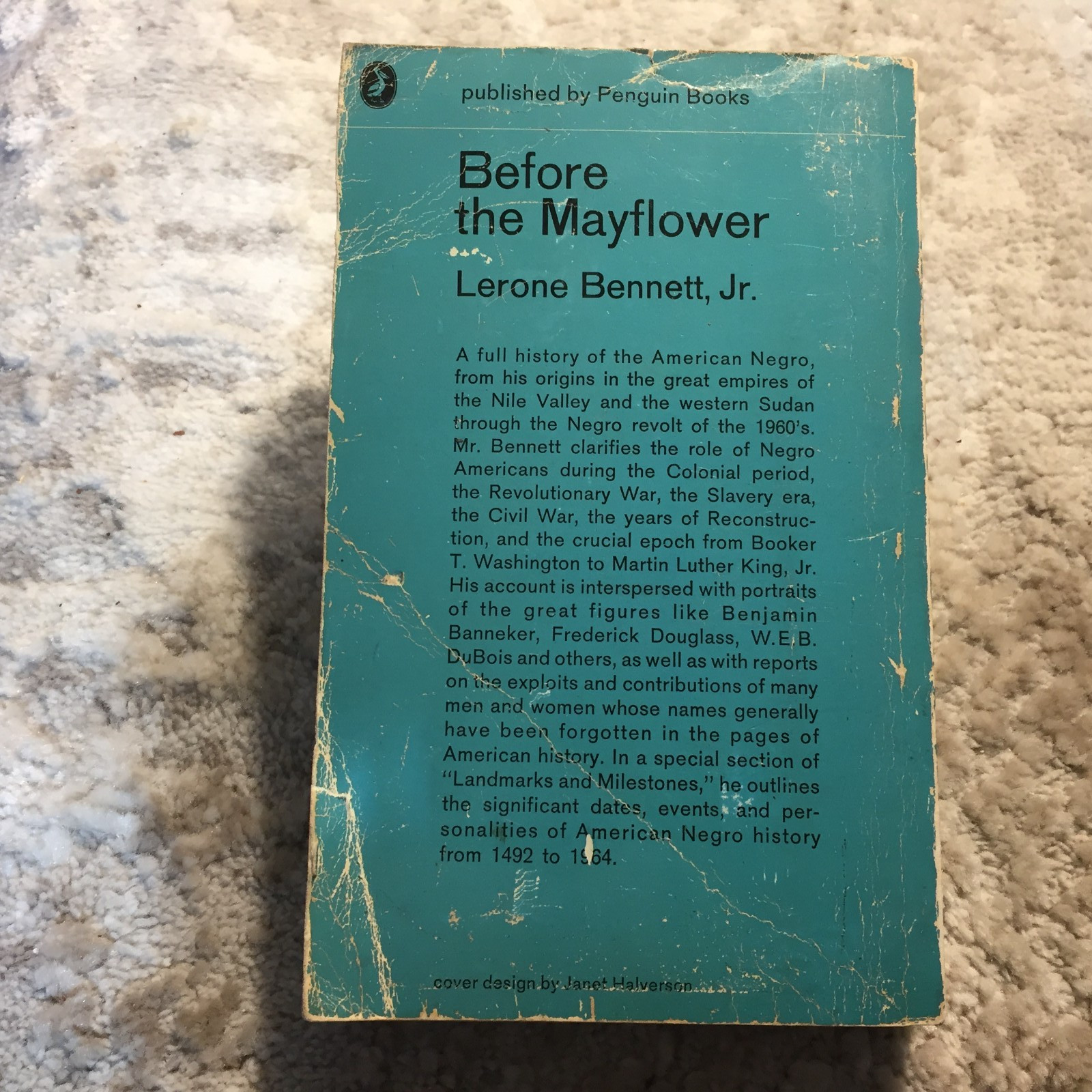 Before The Mayflower Lerone Bennett Jr. 1969 Penguin Books African Civilizations