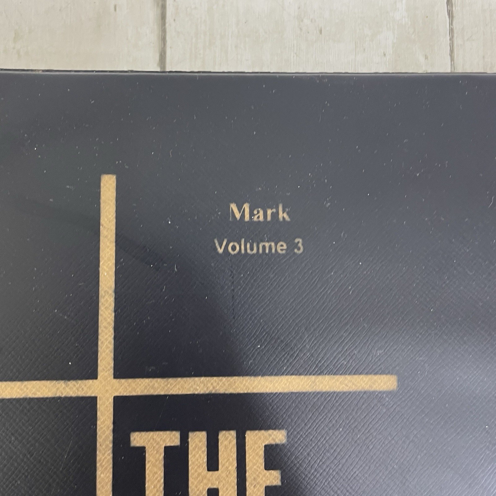 Preacher’s Outline & Sermon Bible KJV 3-Ring Binder – Mark Volume 3