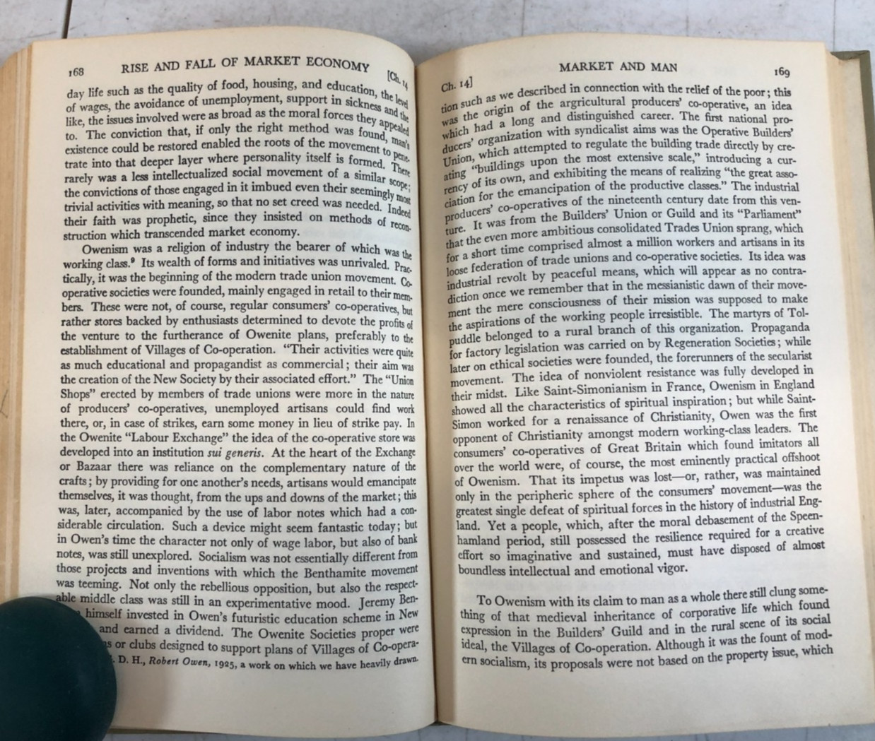 The Great Transformation, Polanyi, 1944, E-119