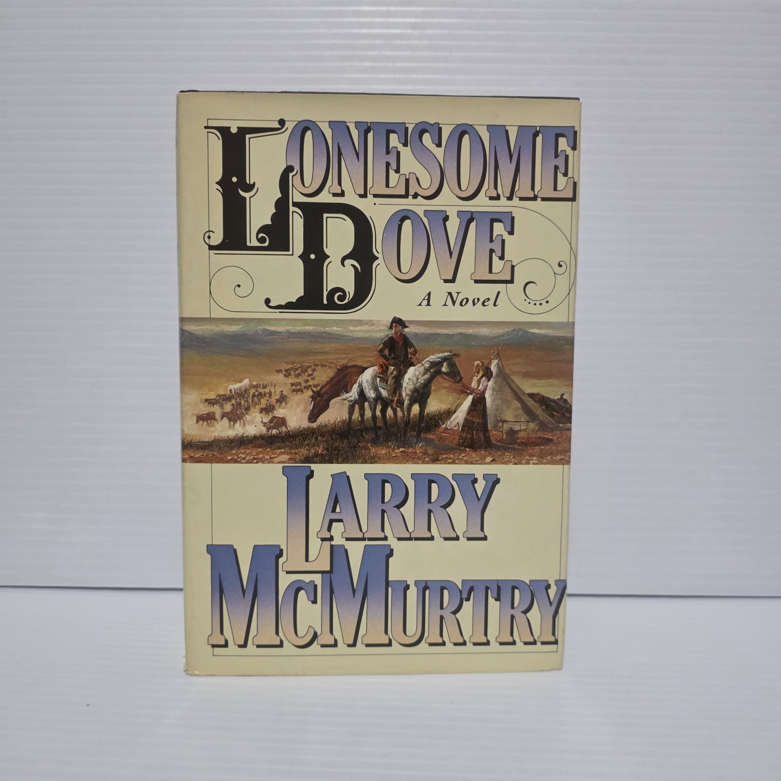 Lonesome Dove Larry McMurtry 1985 Vintage Hardcover Book Club 01192