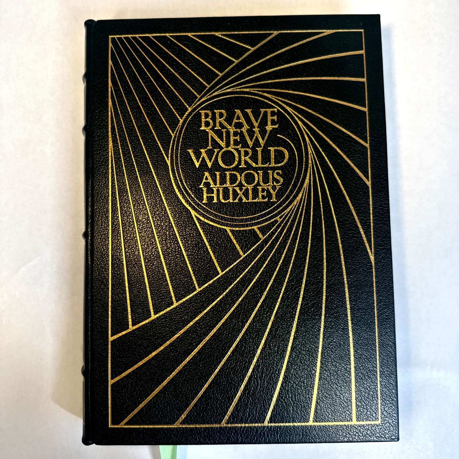 Brave New World by Aldous Huxley 1978 Hardcover, Easton Press, Sweet Inscription