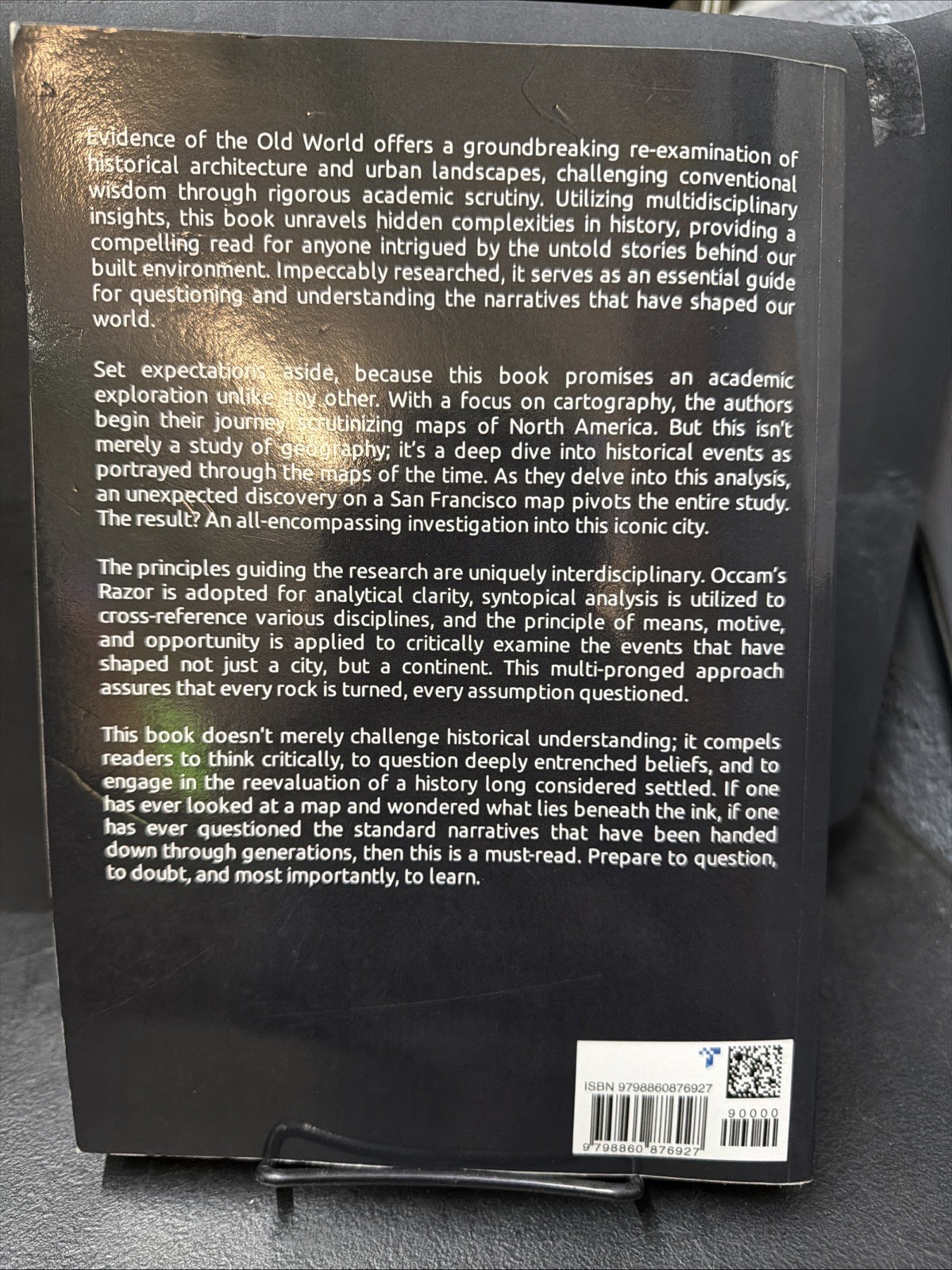 Evidence of the Old World by Jon Levi David Edward Paperback Book