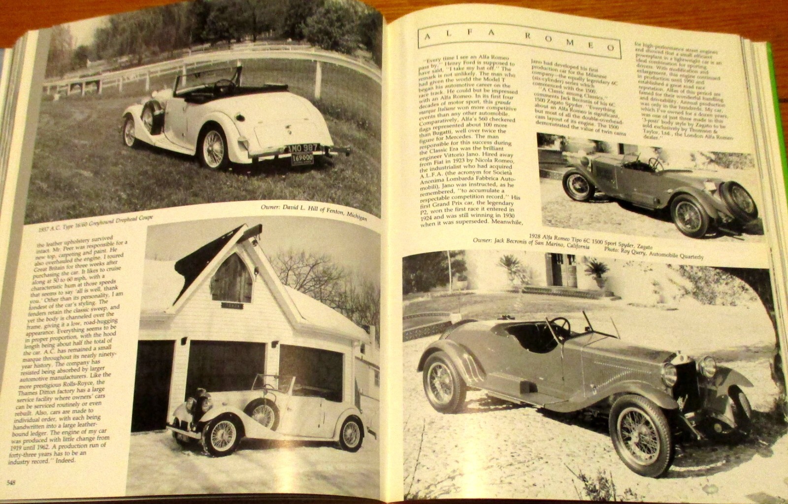 1990 The Classic Car by Beverly Rae Kimes SIGNED Hardcover Book D/J 752 Pages