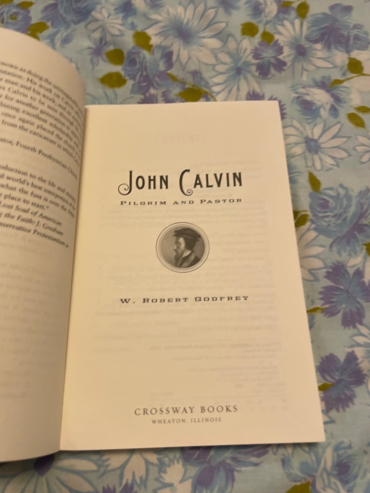 BOOK John Calvin Pilgrim and Pastor W ROBERT GODFREY paperback Pb 2009 Crossway