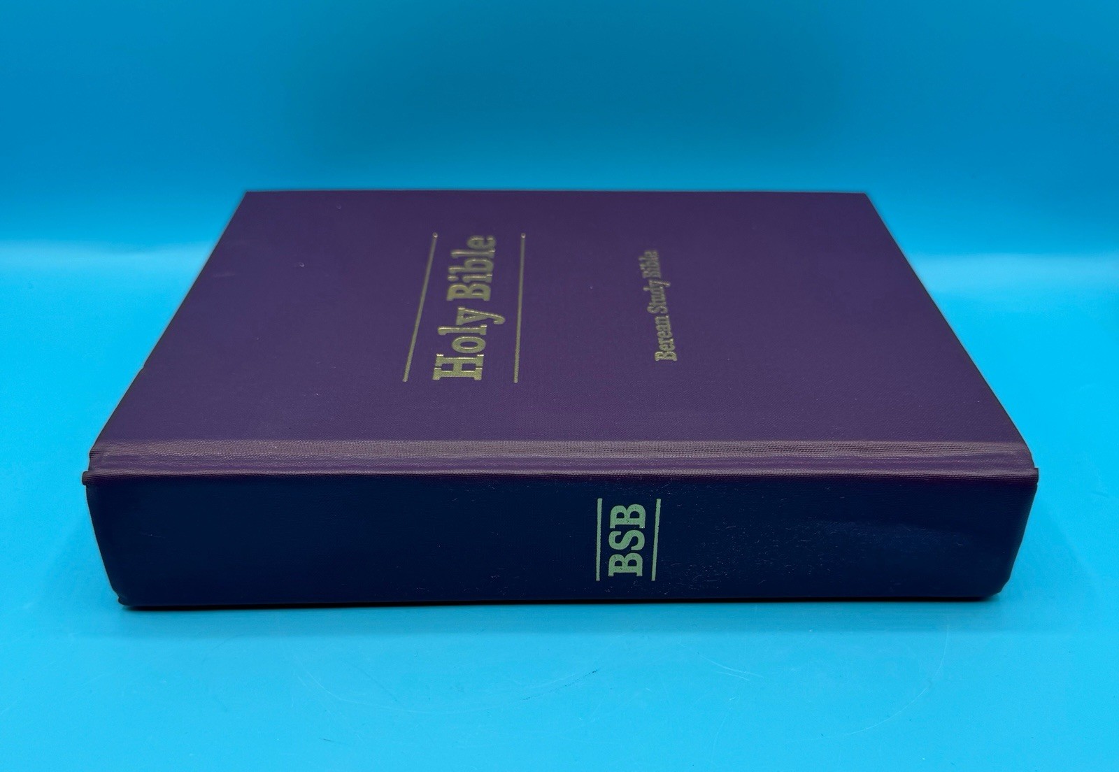 Berean Study Bible BSB — original 1st edition HC — 10.5 font, printed in USA