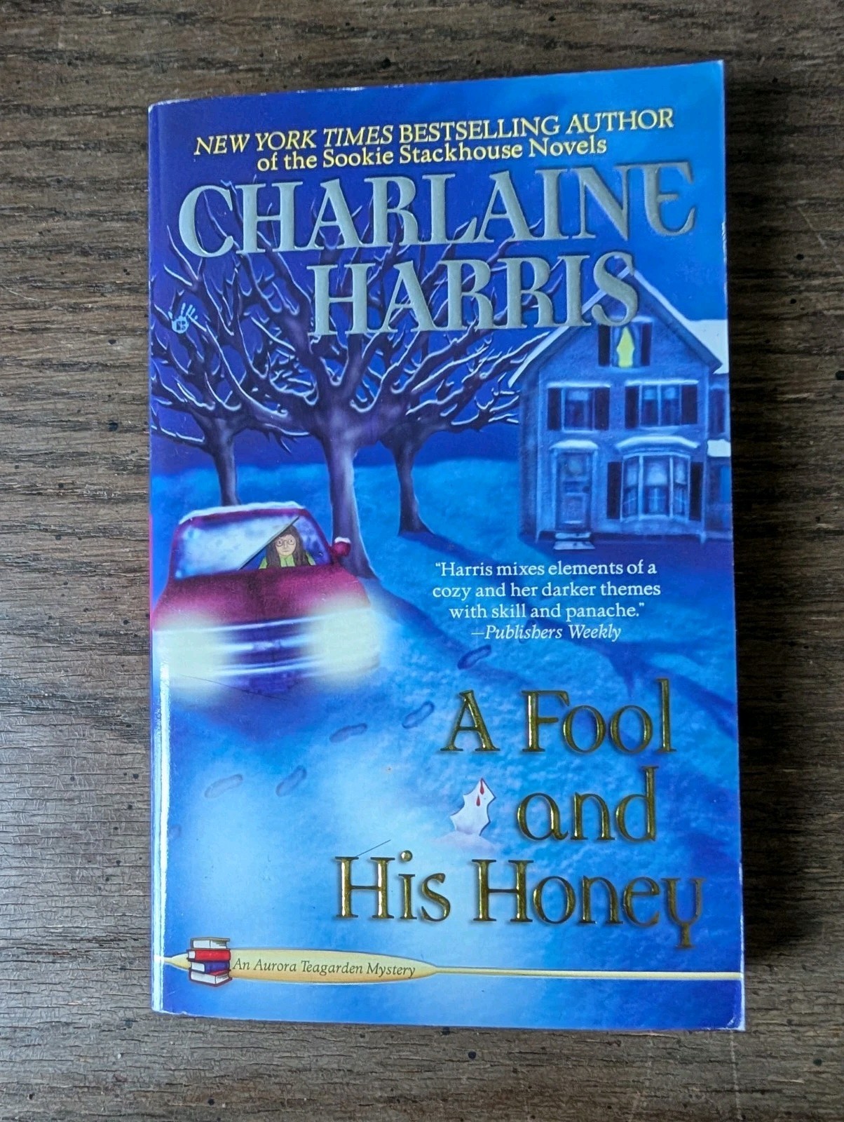 Lot of 4 Charlaine Harris Aurora Teagarden Series PB #4,5,6,8 1990s
