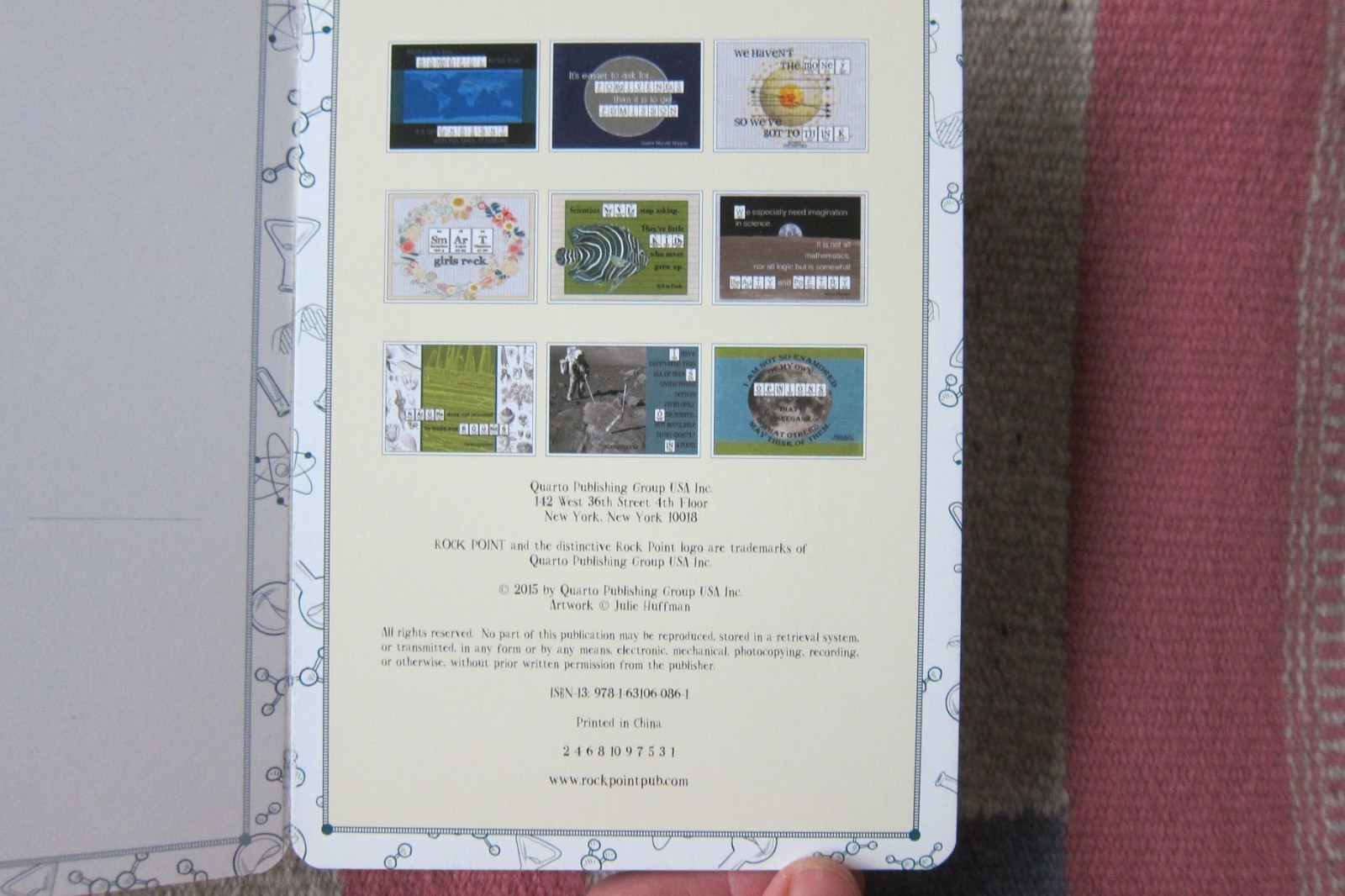 Periodic Thoughts: 30 Postcards for Your Inner Science Nerd~ by Julie Huffman