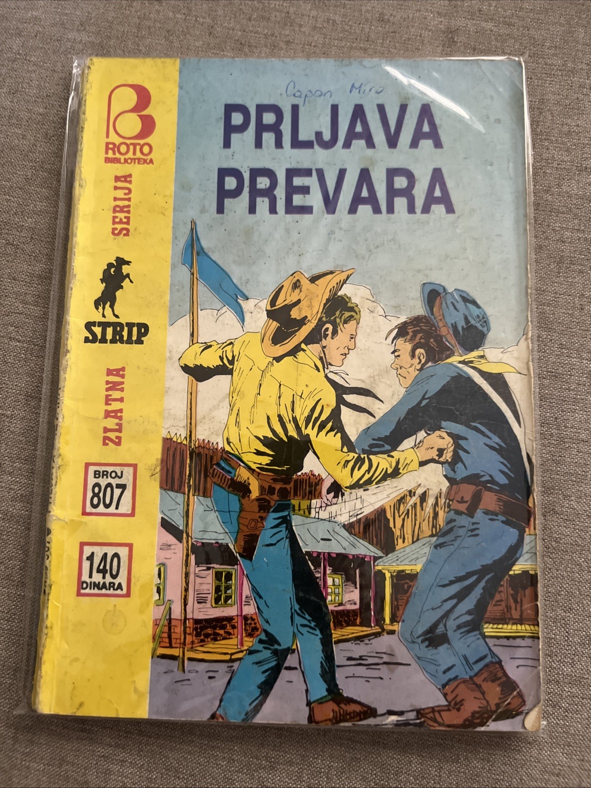 TEX ZLATNA SERIJA BR 807 PRLJAVA PREVARA