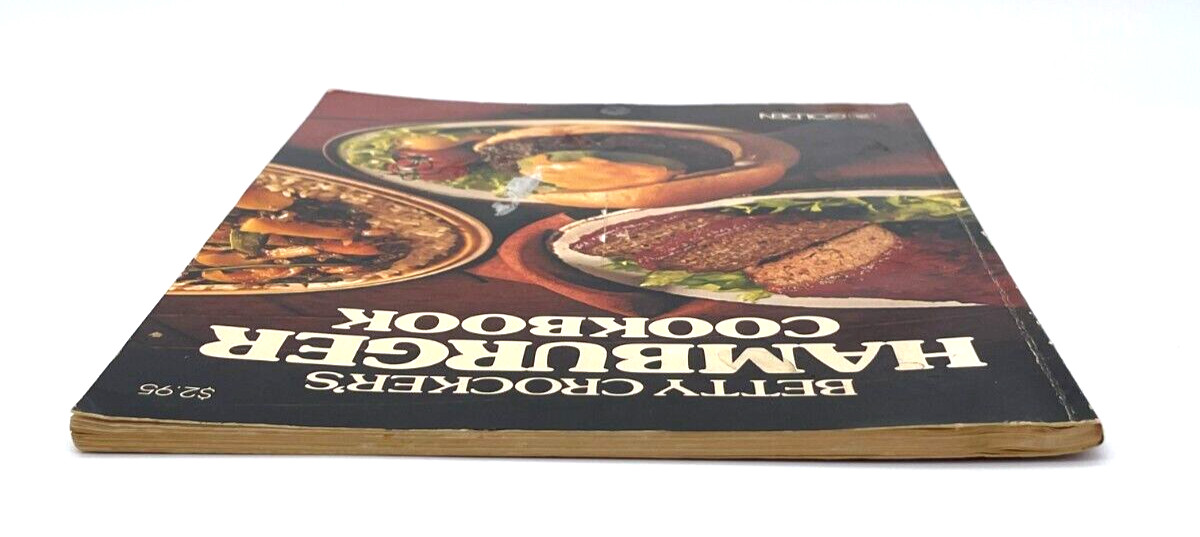 Betty Crocker Hamburger Cookbook Vintage 1977-72 pages Golden- See Video