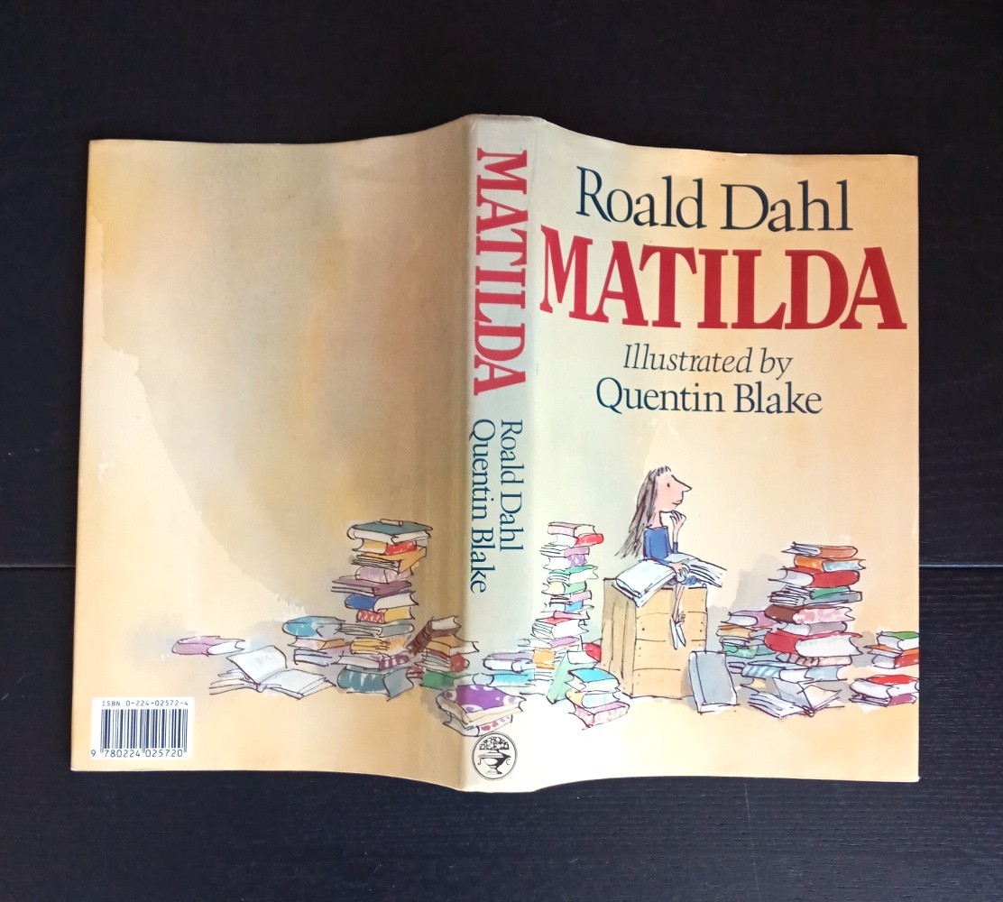 MATILDA by Roald Dahl HCDJ 1988 Jonathan Cape UK 1st/1st VG+/VG+