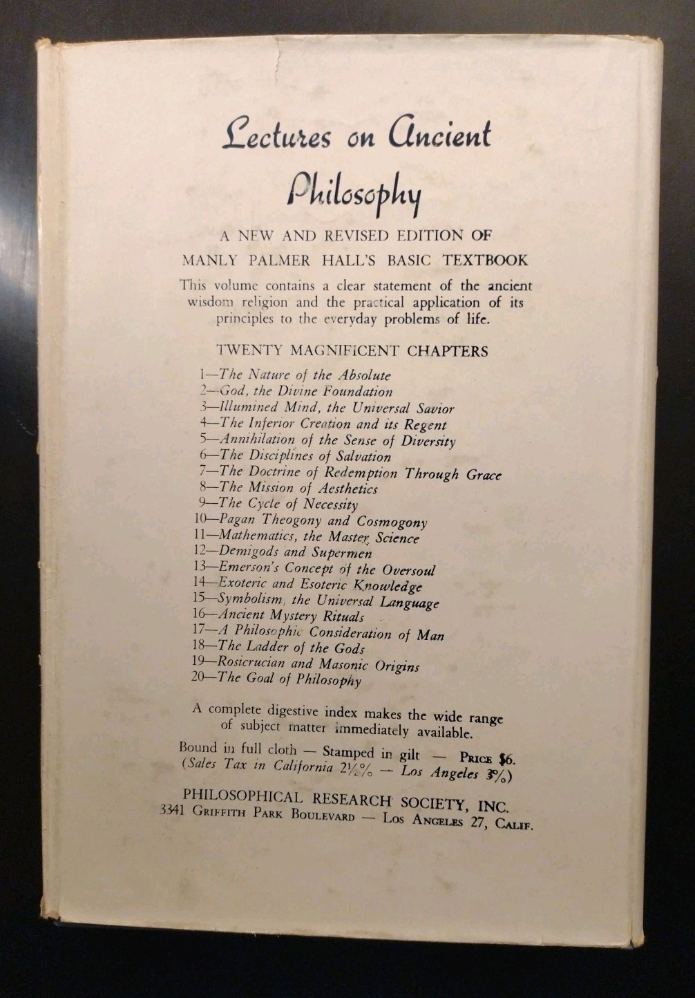 VERY SINCERELY YOURS. Manly P. Hall. First Edition (Letters to Students) HCDJ