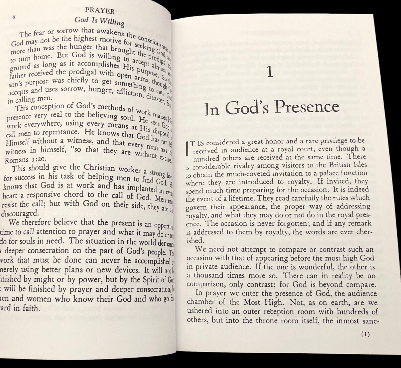 Prayer by M L Andreasen 2006 TEACH Services, Inc. SDA PB