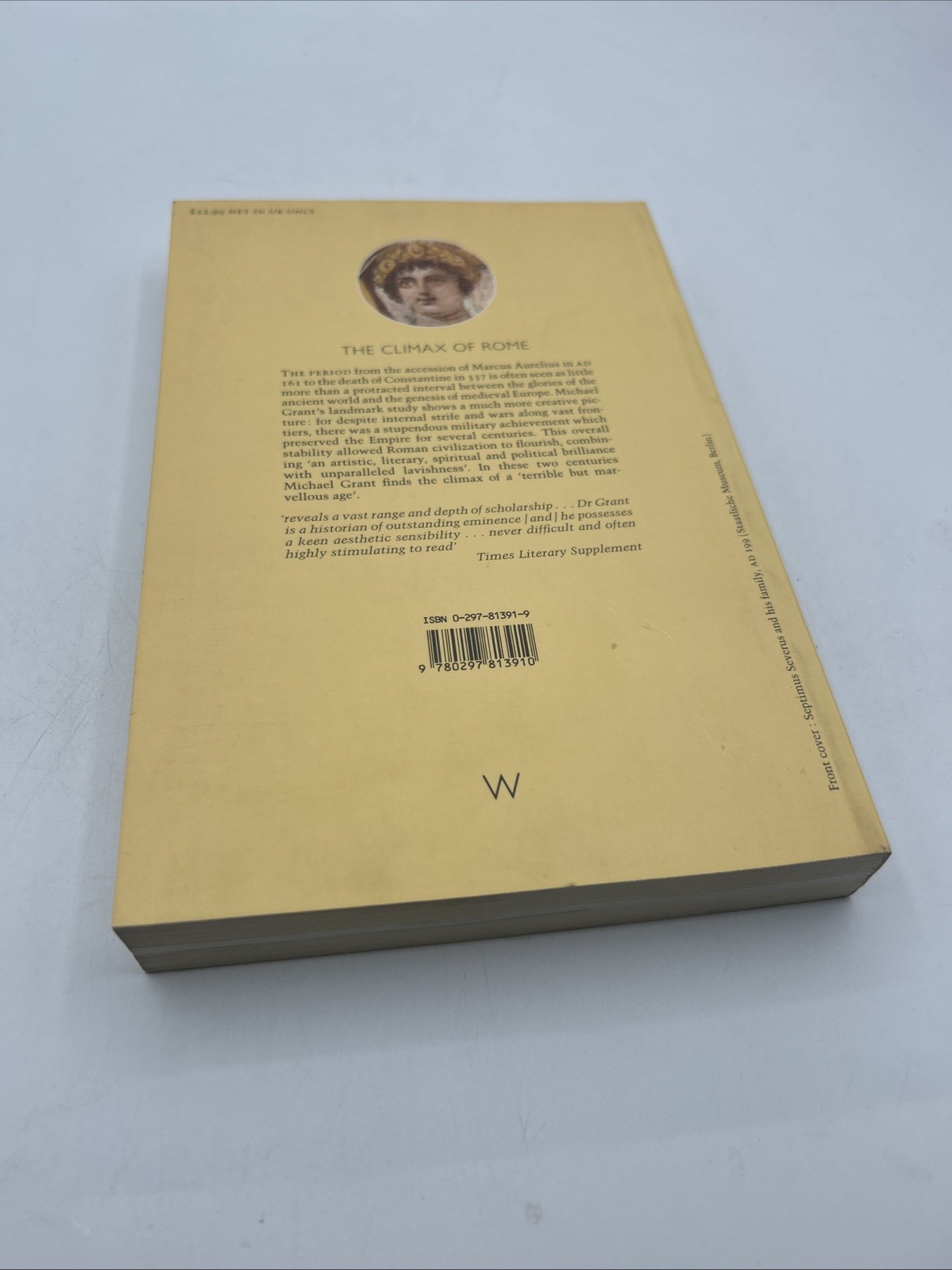 Climax of Rome by Michael Grant (Uk-Trade Paper)