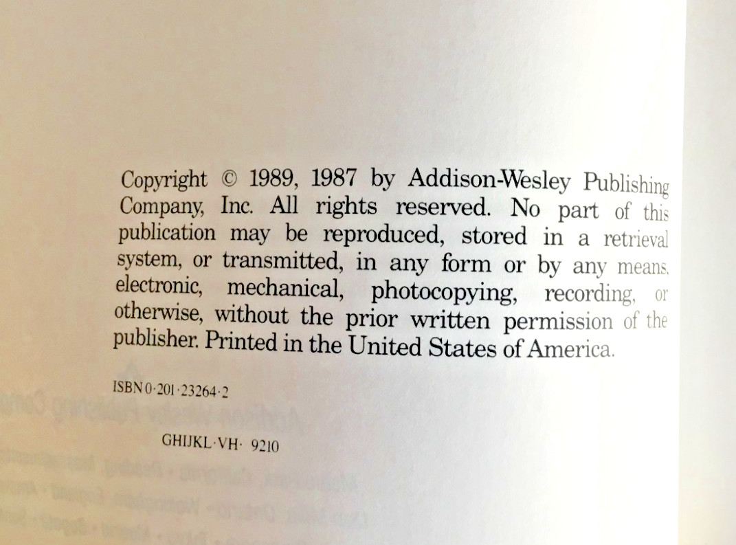 Addison Wesley Mathematics Grade 4 HC By ROBERT EICHOLZ -VG clean