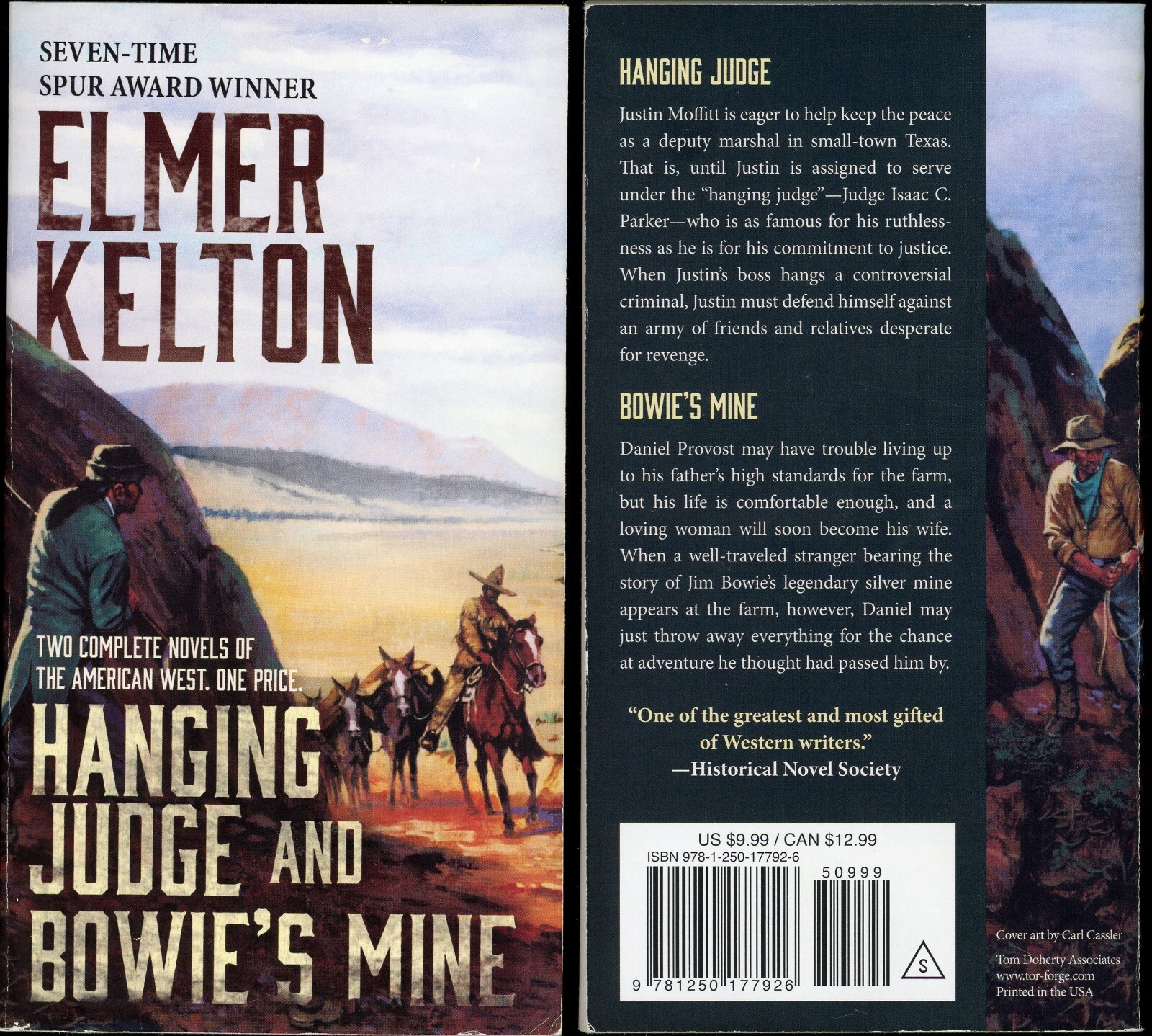 Western Action Adventure Lot of 2 Paperback by Elmer Kelton