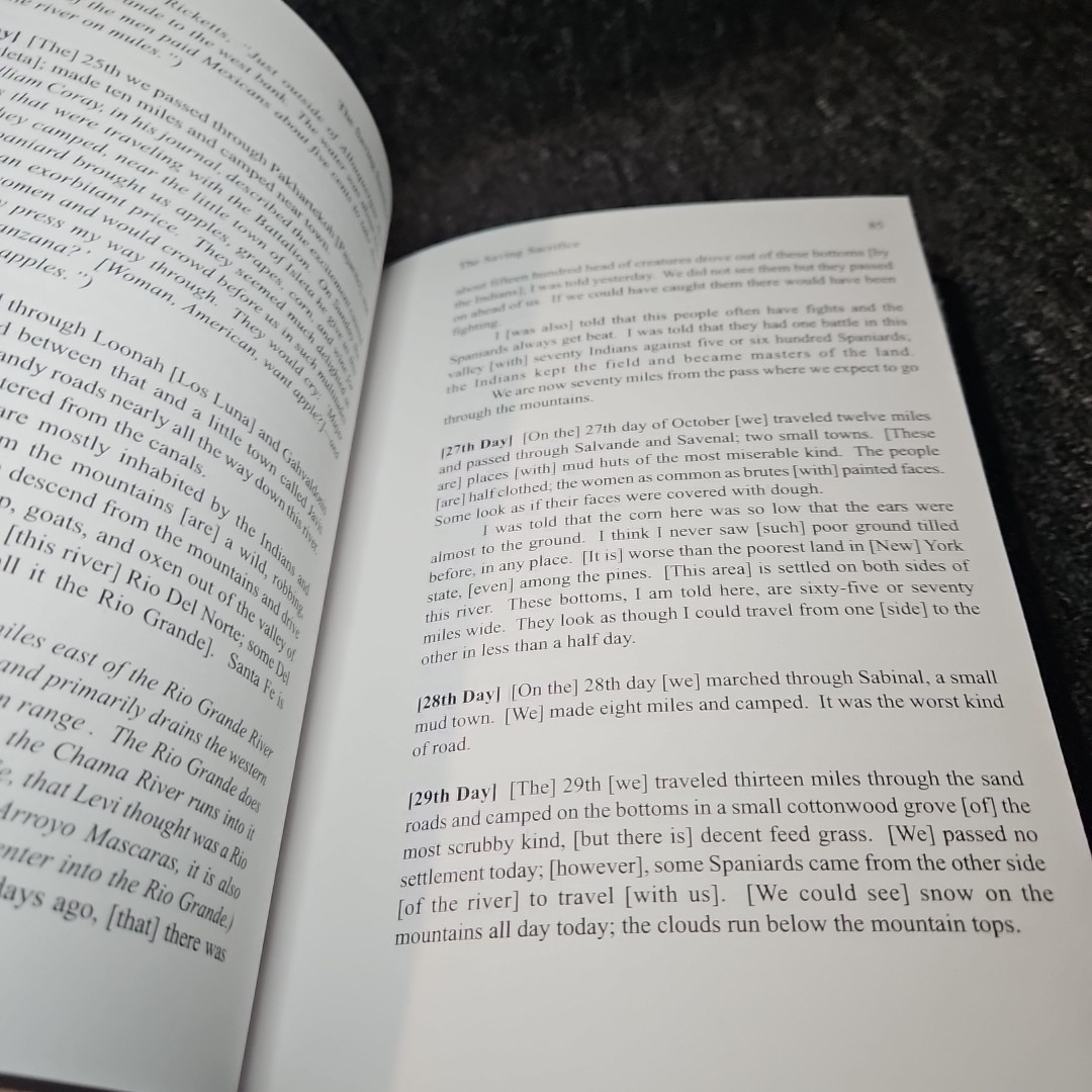The saving sacrifice of the Mormon Battalion, from the journals of Levi