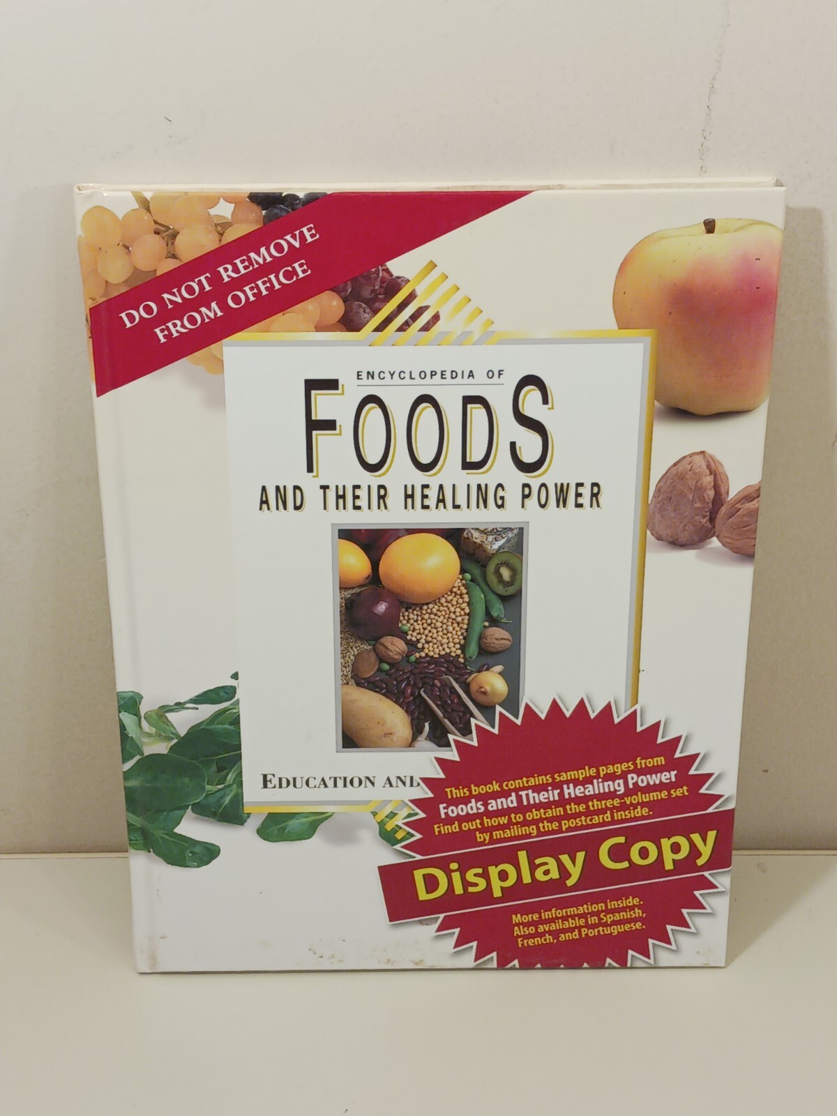 Encyclopedia Of Foods and Their Healing Power Hardback Rare Display Version