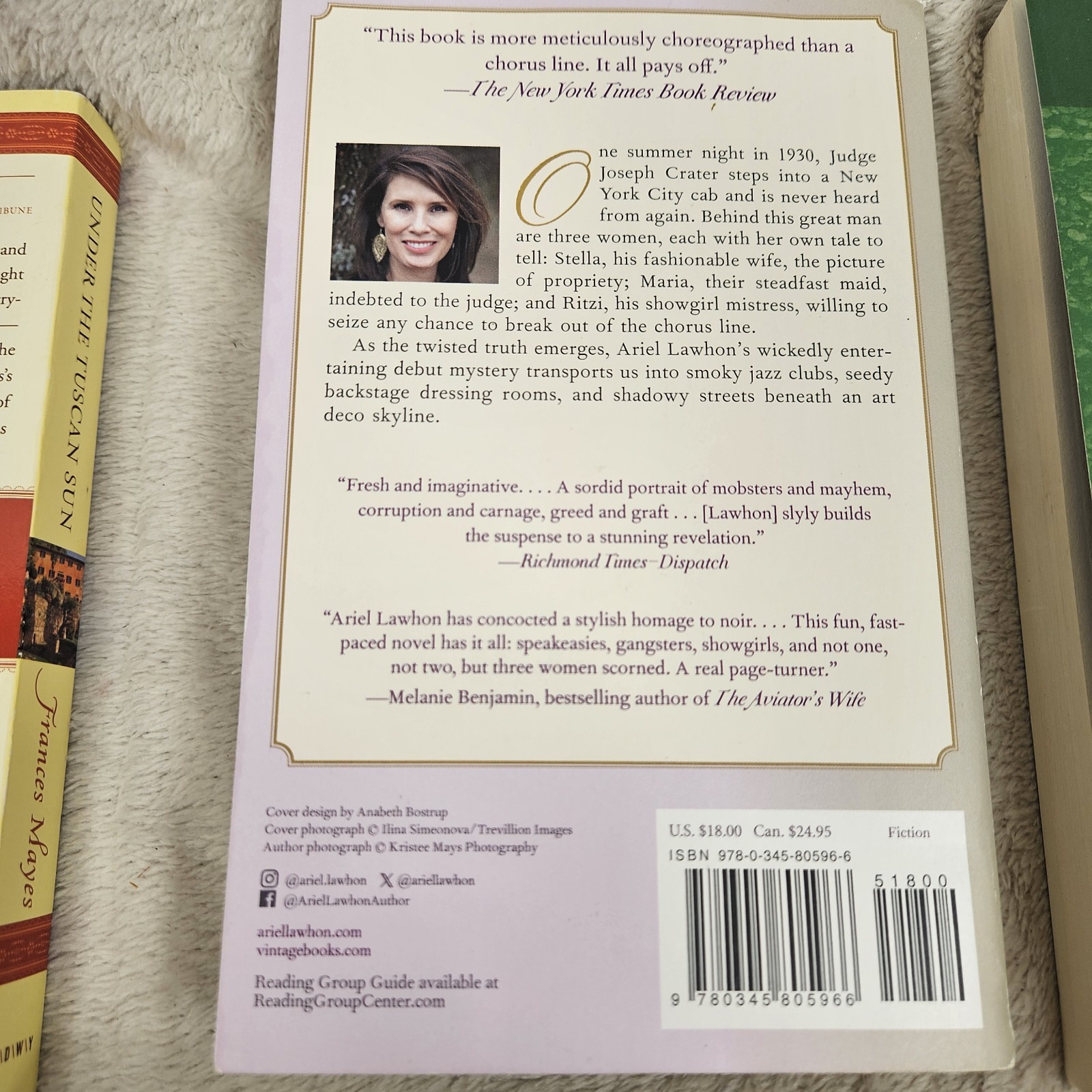 Book Lot Of 6 Novels Fiction Memoir Fern Micheals Delia Owens Ruth Ware PB HC