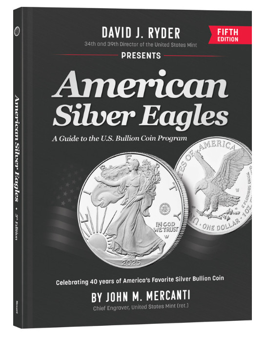 NEW – American Silver Eagles: 6×9 Hardcover 5th Edition