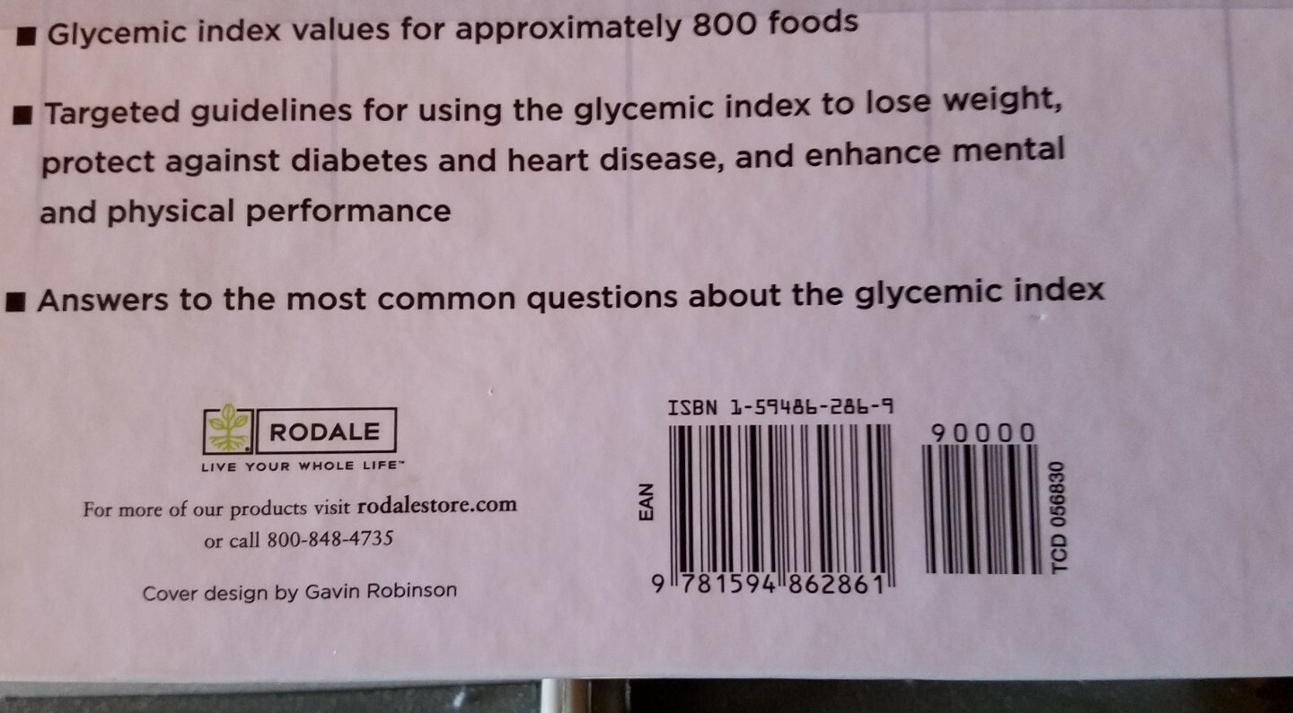 The New Glucose Revolution, 2005. Hard cover. 381 pages. New.