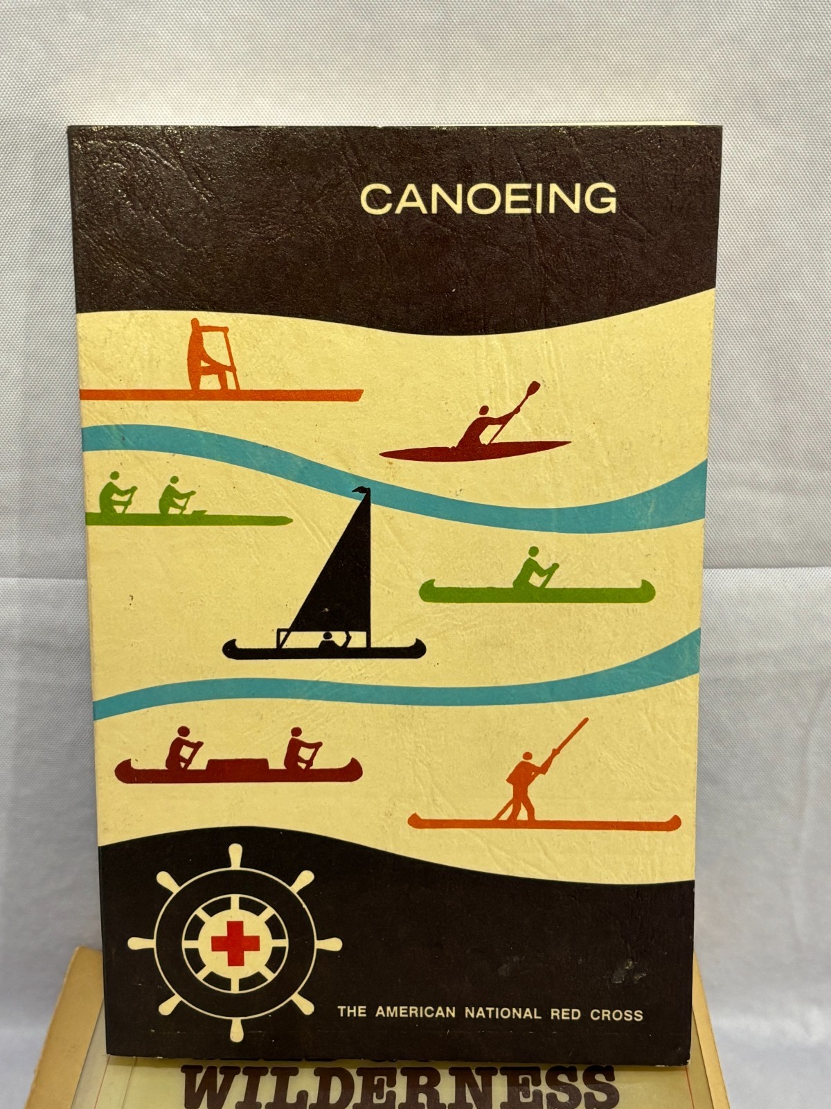 Vintage Book Red Cross Canoeing Brown Survival LL Bean Cookbook First Edition
