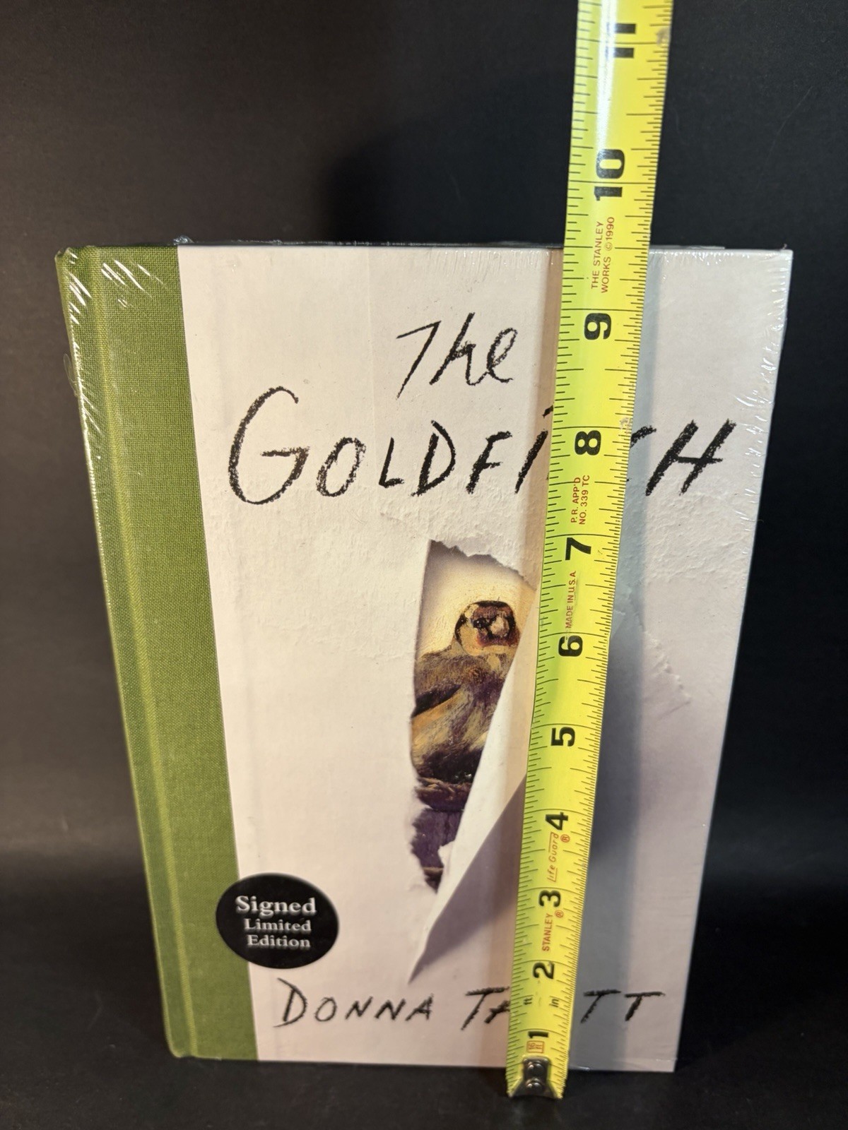 Donna Tartt The Goldfinch Signed Sealed Limited Edition Hardcover