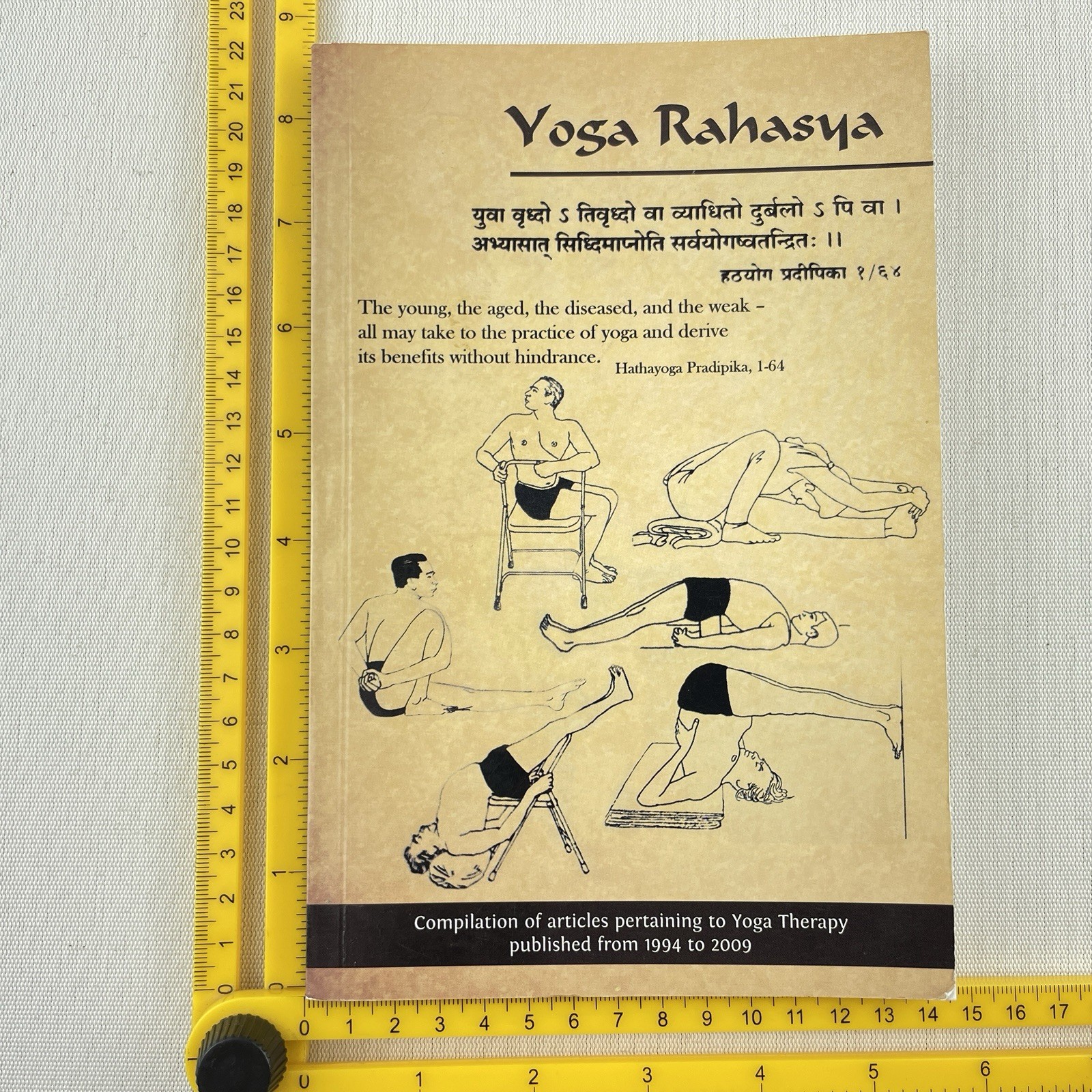 Yoga Rahasya Therapy Issue 1994-2009 Compilation BKS Iyengar Yoga PB Book