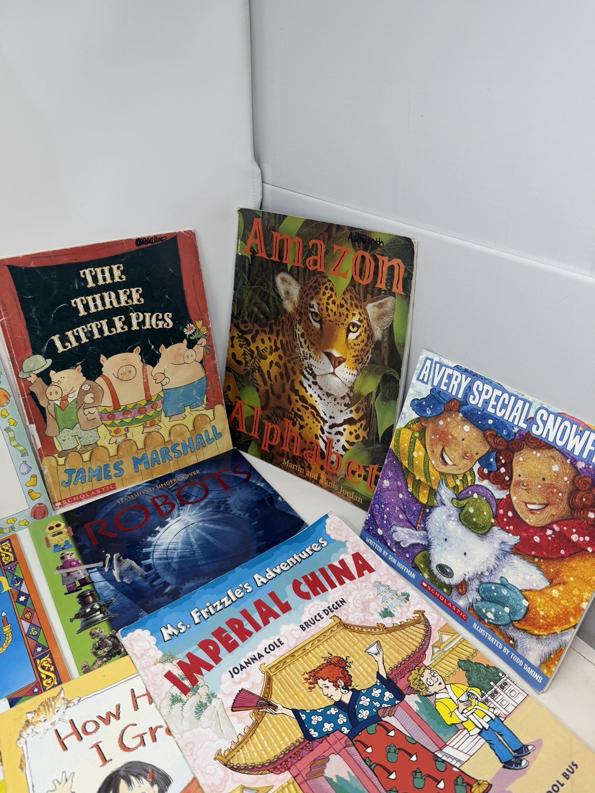 Children’s Scholastic Picture Books Kids Paperback Storybook Storytime Lot of 12
