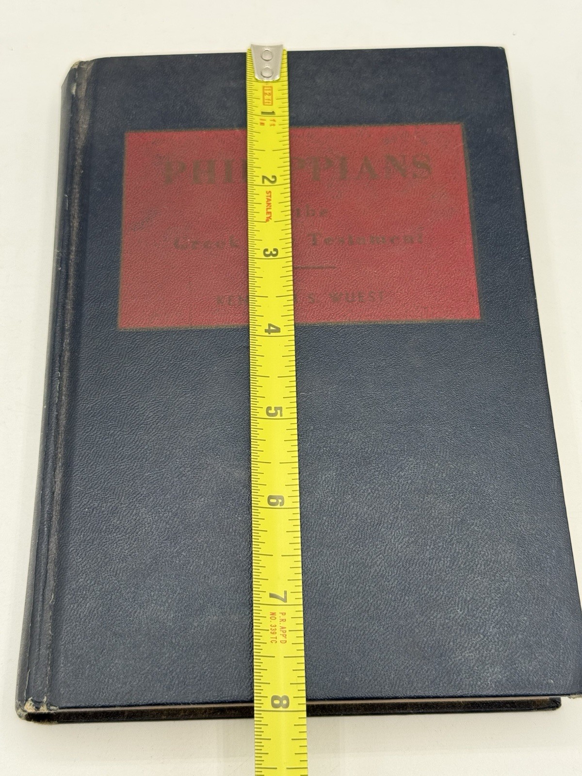 Philippians in the Greek New Testament by Kenneth S Wuest 1951 HC Book Eerdmans