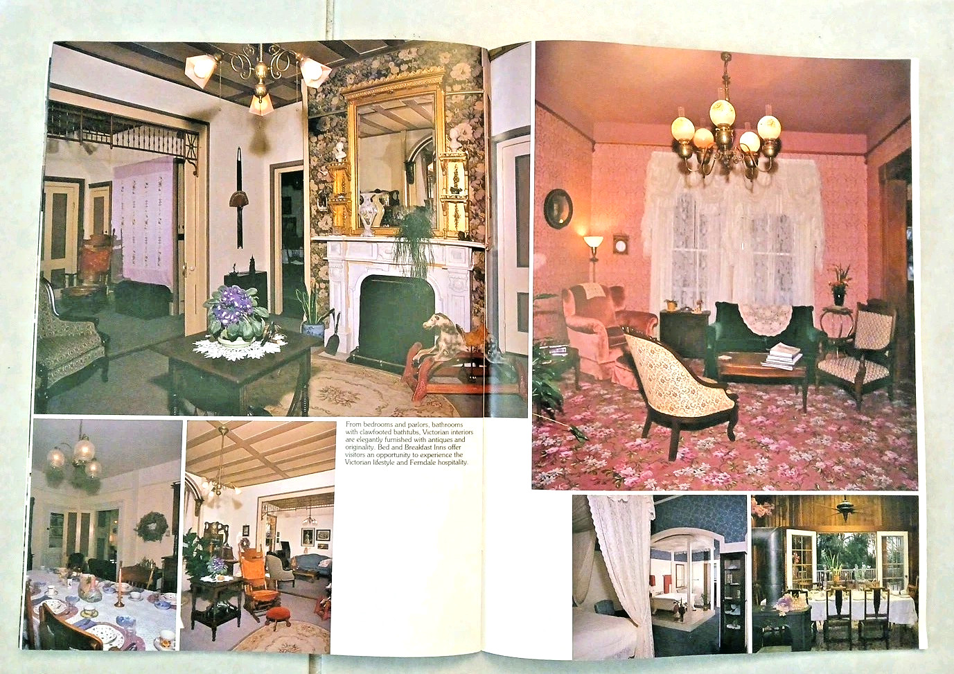 Vtg 30+ Pages Complete Guide Victorian Ferndale Historical Landmark #883 1990 Ed