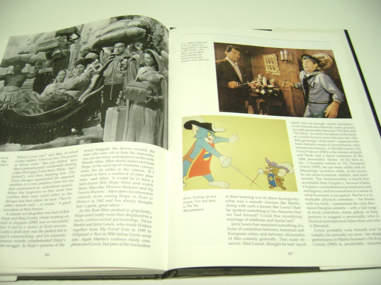 Huge 1995 Hardcover Book, CLASSIC MOVIE COMEDIANS, Packed with Photos, 176 pages