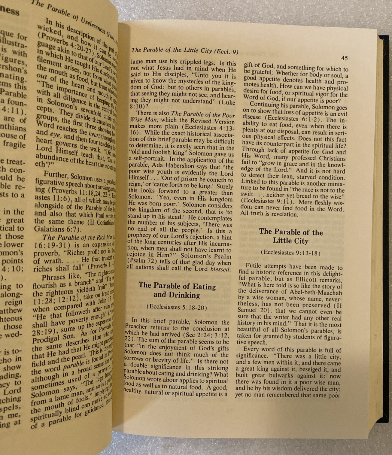 All the Parables of the Bible LOCKYER Zondervan Study Guide Study & Analysis