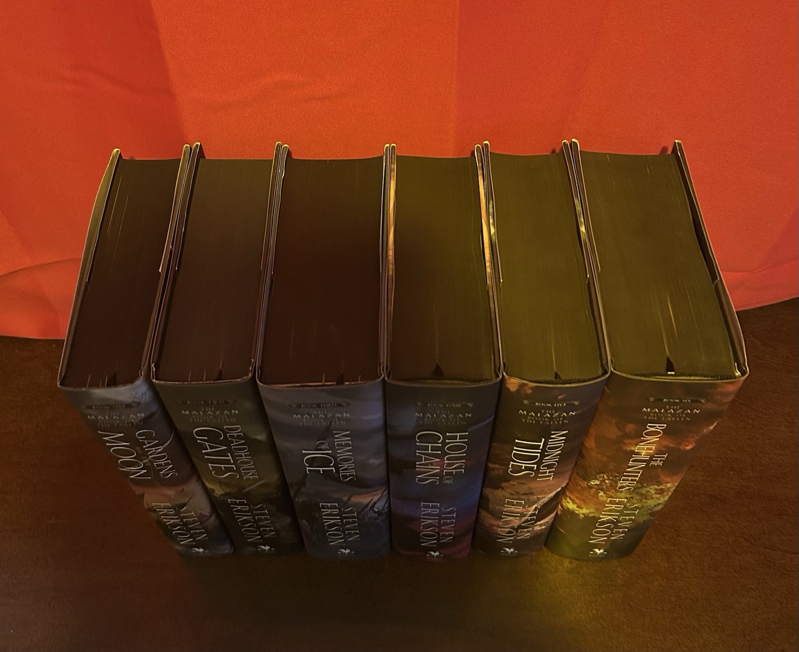 Broken Binding Malazan Books Of The Fallen 1- 6 Signed First Editions