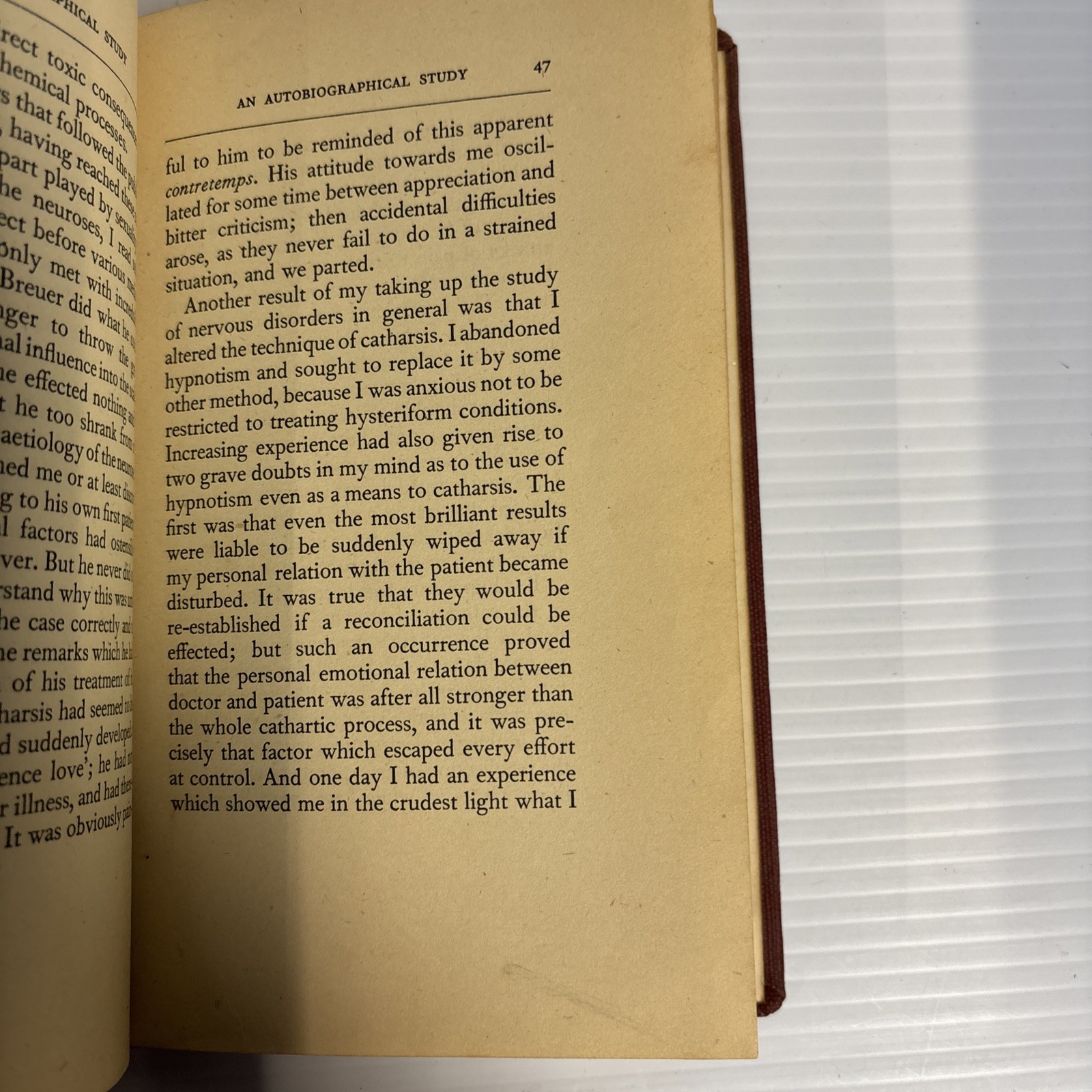 An Auto-Biographical Study 1948 by Sigmund Freud Hardcover