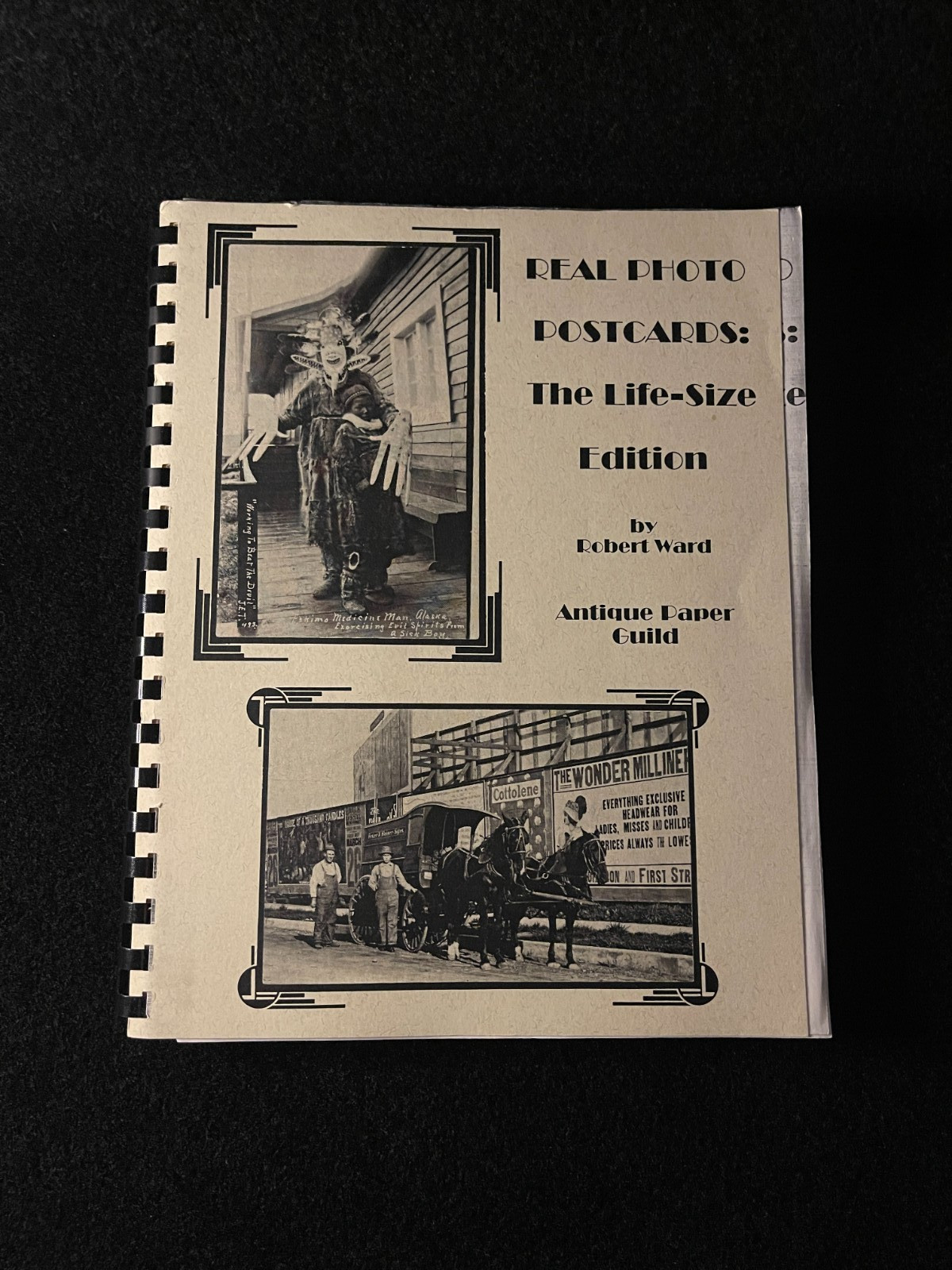 Real Photo Postcards, Life-Size Edition by Robert Ward (Plastic Comb) Very Good
