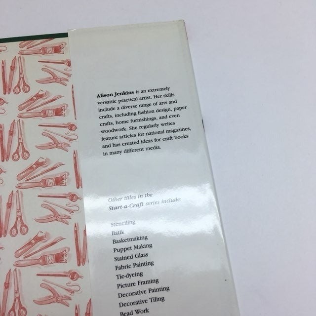 Christmas Crafts Hardcover Alison Jenkins Easy-To-Follow Beginner Craft Projects