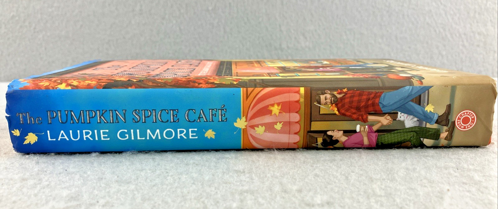 The Pumpkin Spice Café (Deluxe Edition) by Laurie Gilmore Sprayed Pages