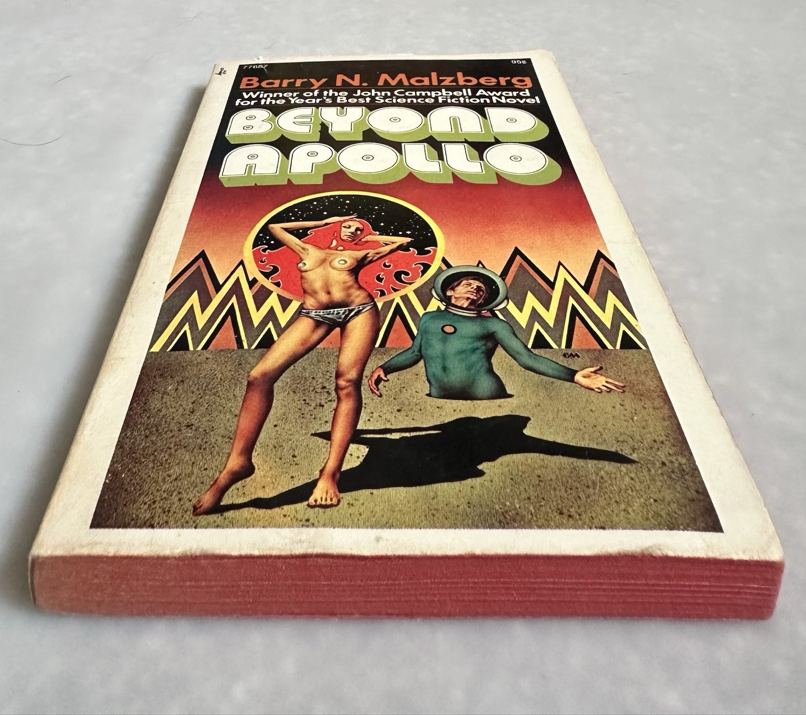 Beyond Apollo By Barry Malzberg Vintage 1974 Sci-Fi Paperback