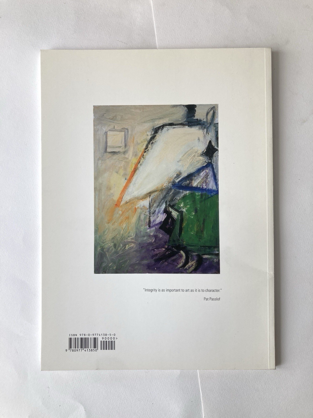 Pat Passlof – Selections 1948-2011 (softbound catalog, good condition)