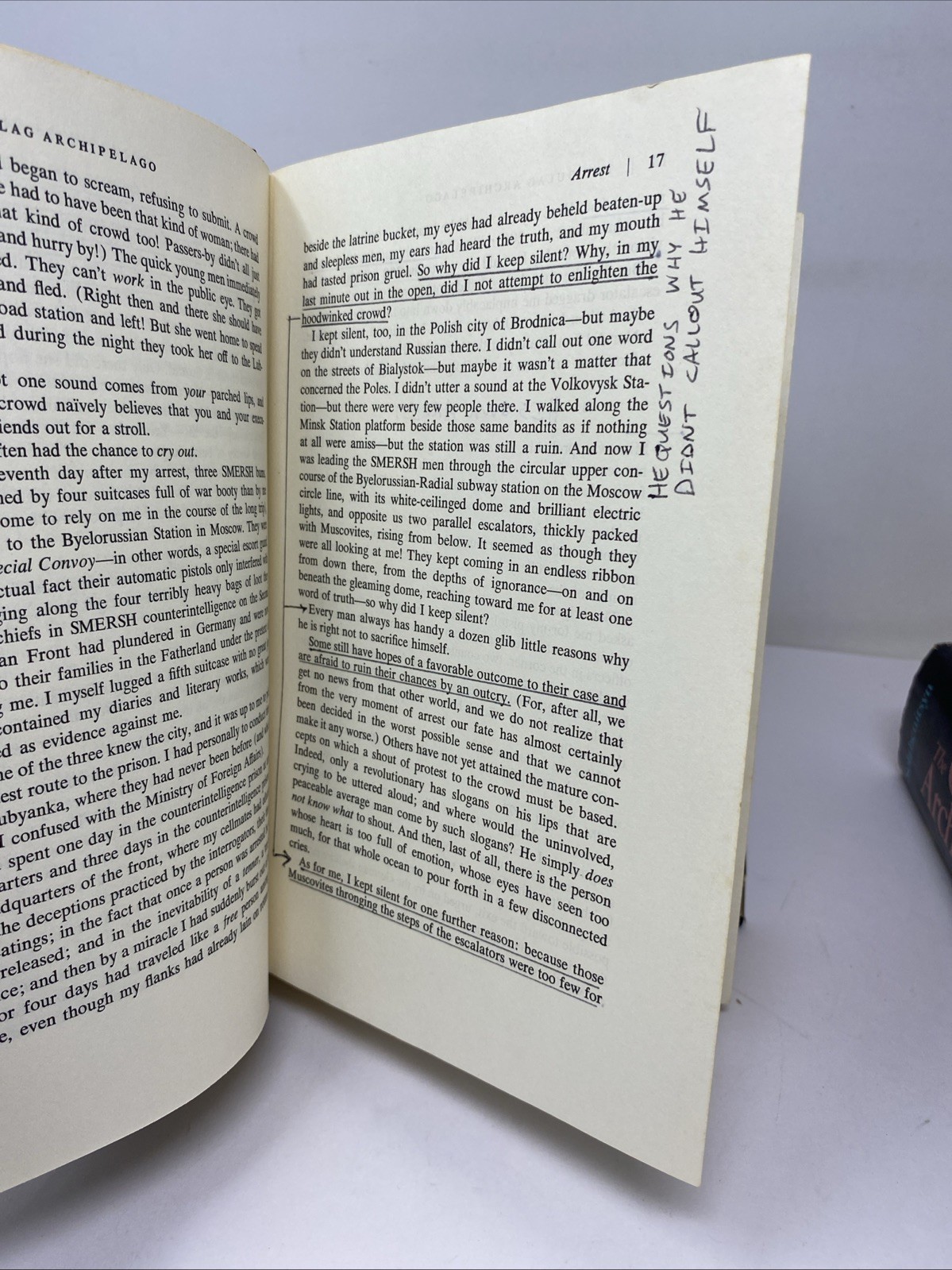 The Gulag Archipelago Volumes 1 & 2 Harper & Row HC – Both Book Club Editions