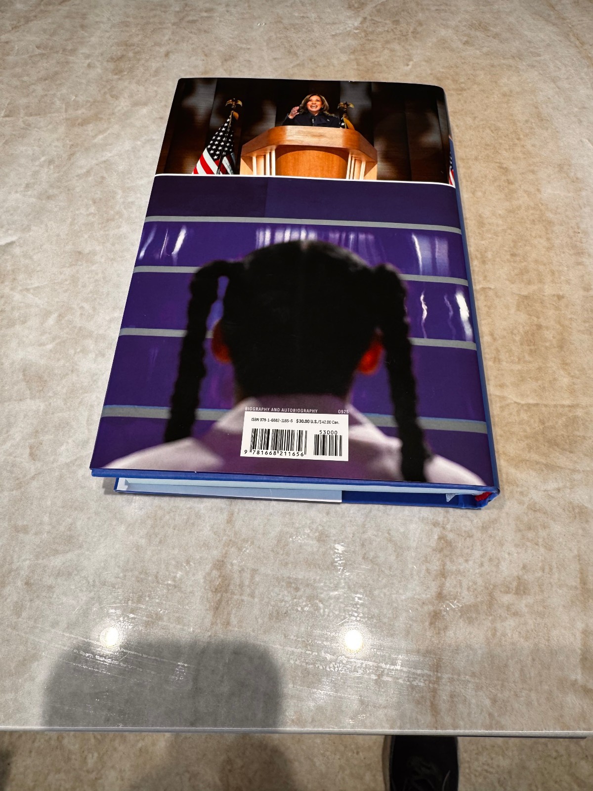 #NEW Signed Book Kamala Harris 107 Days Hardcover