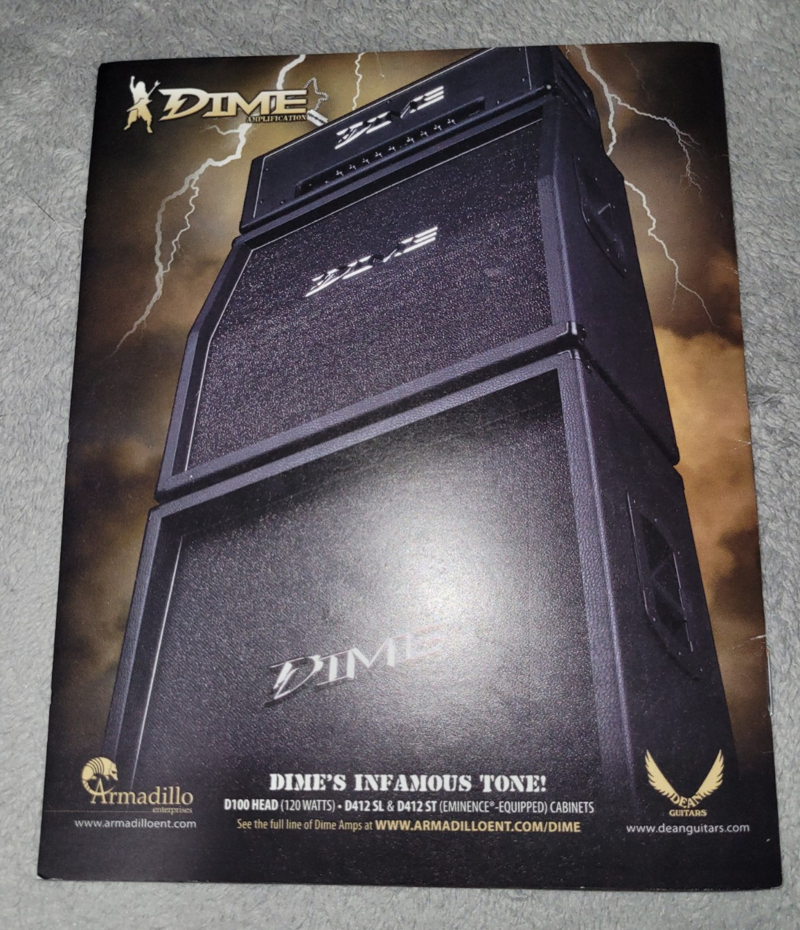 Pantera Special Collector’s Edition The Making of Cowboys from Hell mini-mag