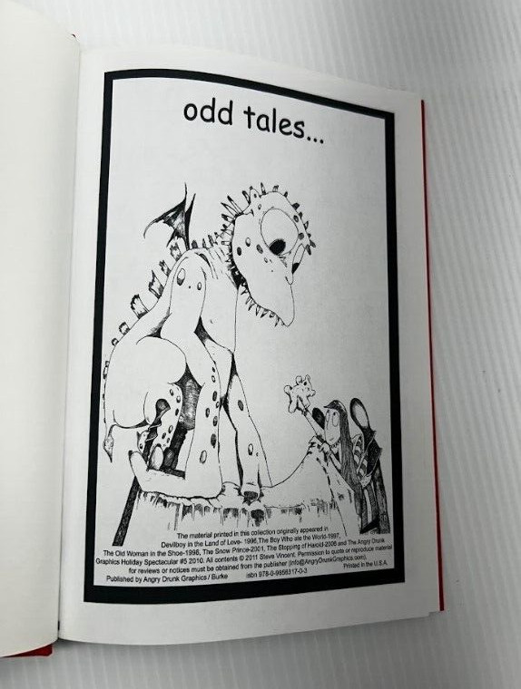 Odd Tales Anthology 144 pages Steve Vincent Hardcover 1996-2012 Illustrated Book