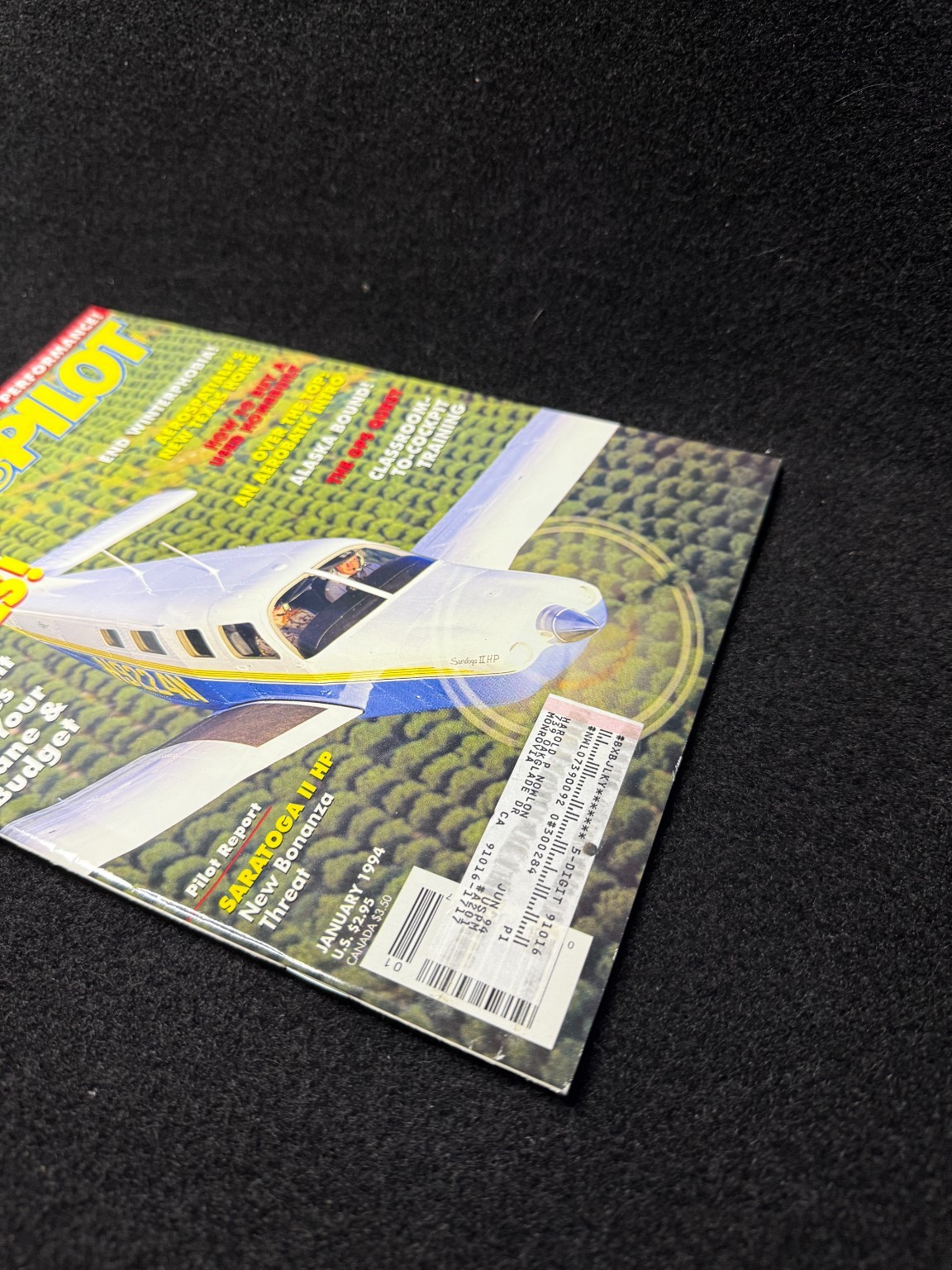 Plane & Pilot Magazine January 1994 Aviation GPS Navigation Seaplane Flying