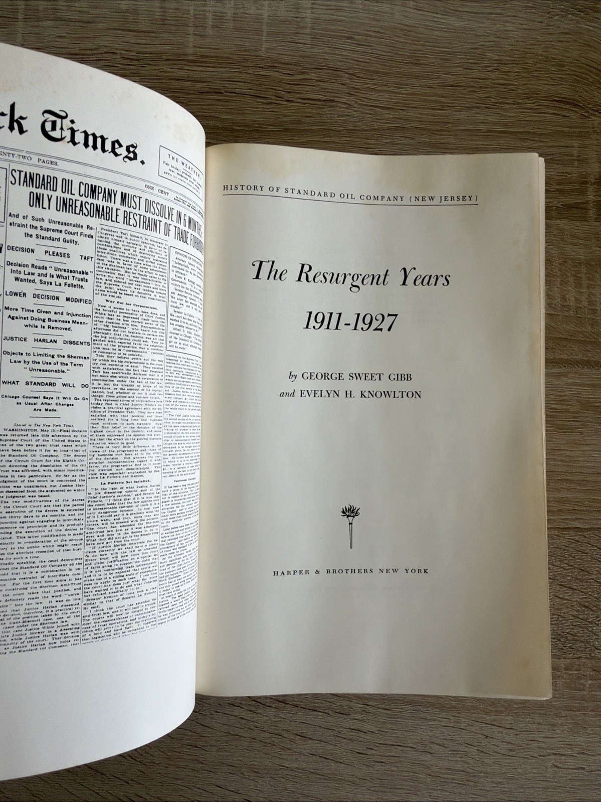History of Standard Oil Company Vol 1 & 2 – Pioneering in Big Business & The Res
