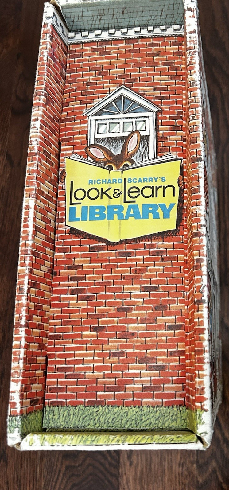 Richard Scarry Look & Learn Library Box Set Hardcover Illustrated Education ABCs