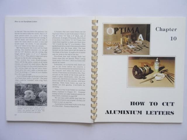 Western Sign Making Reference Book 1989 Paperback 111 Pages 10.1×8.6in