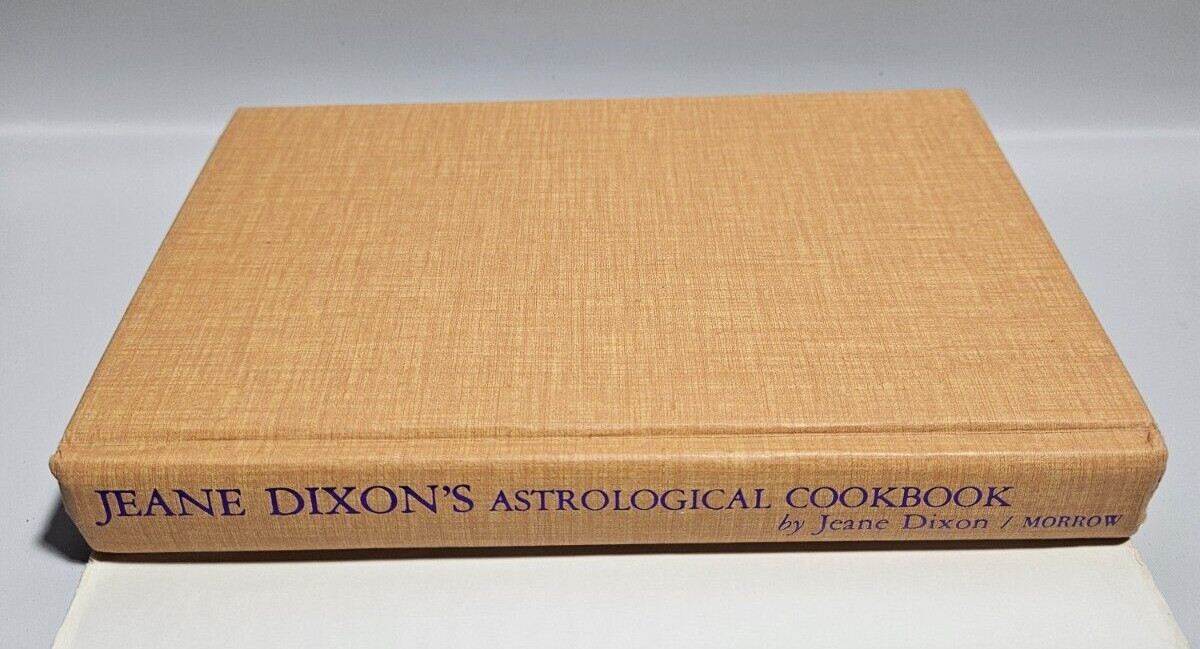 Jeane Dixon’s Astrological Cookbook by Jeane Dixon, 1976 First Edition
