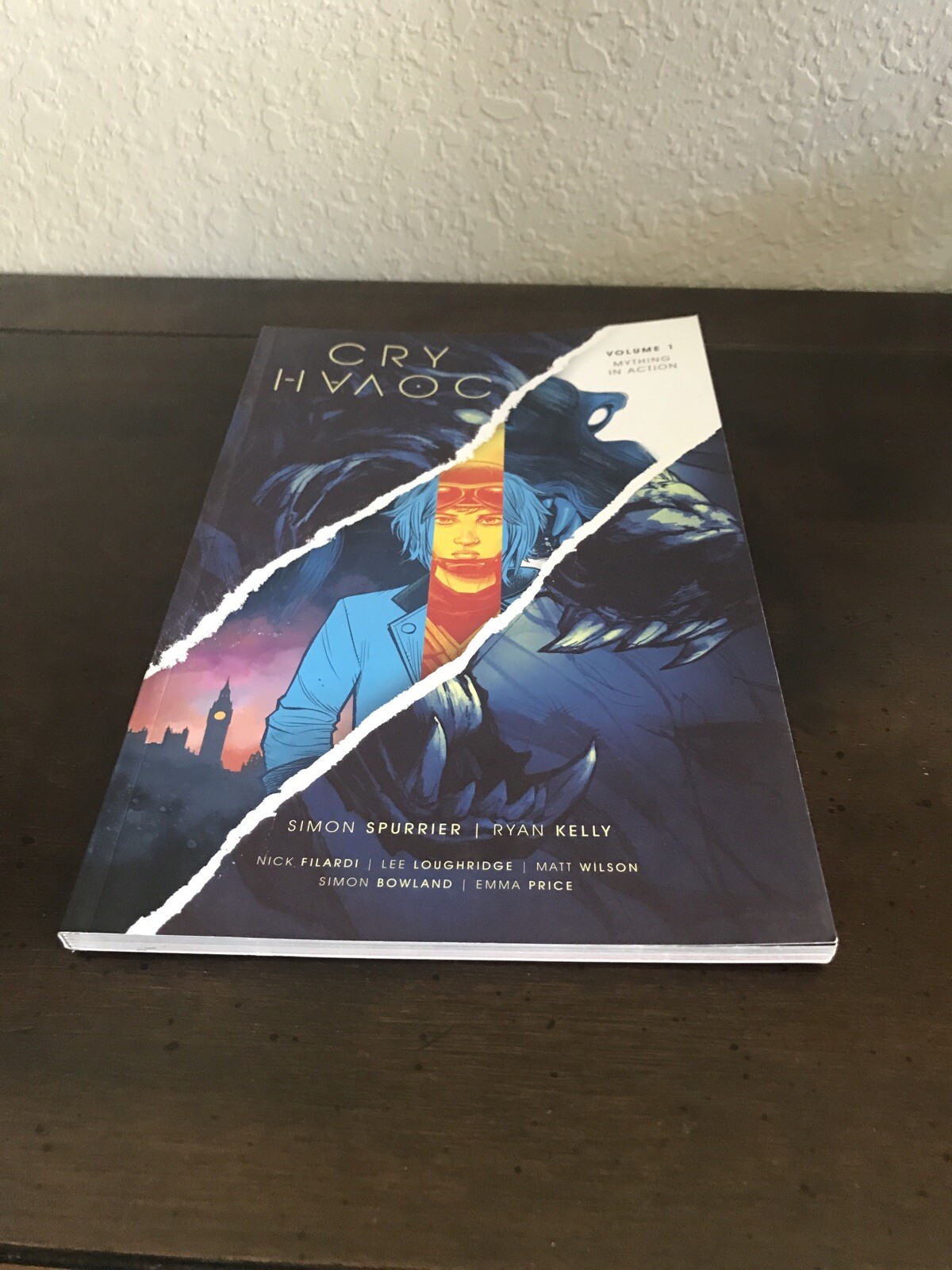Cry Havoc Volume 1 by Simon Spurrier & Ryan Kelly (2016 Paperback, 1st Printing)